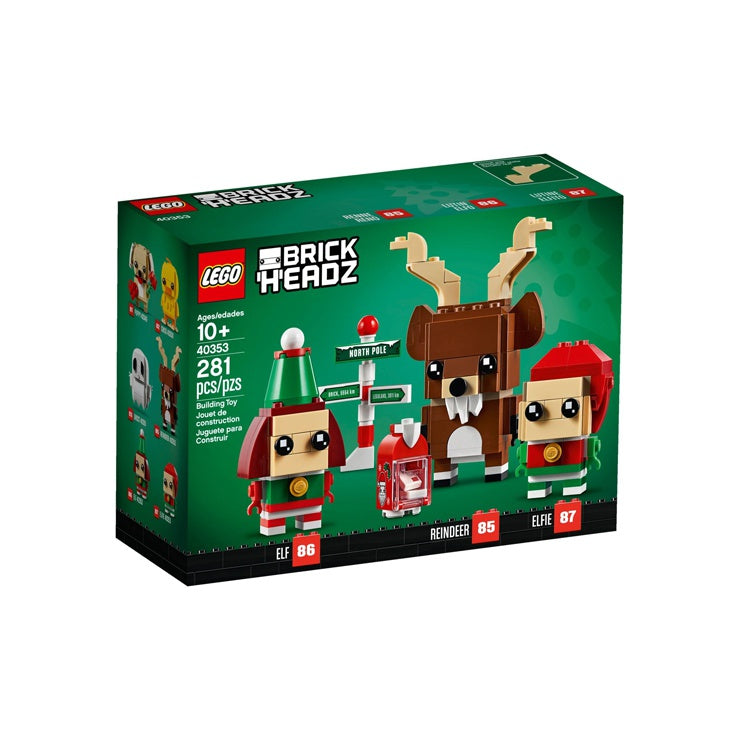 Конструктор LEGO Brickheadz: "Олени и Эльфы" (40353) - Boxette Shop